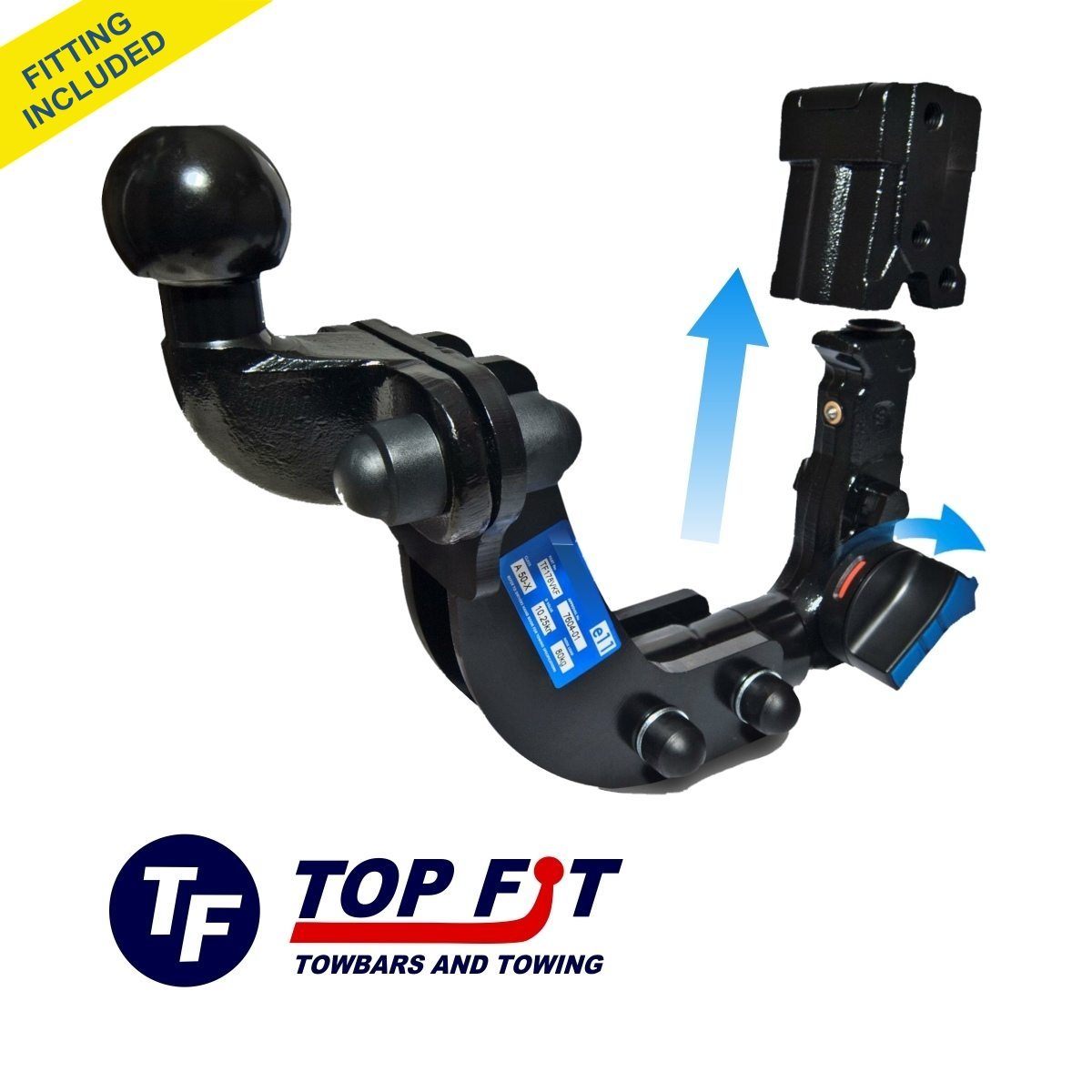 Flange Tow Bar Towbar for Peugeot 4007 SUV 2007-2013